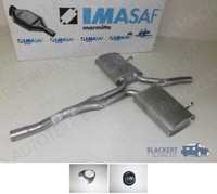 Imasaf Auspuff Mitteltopf+Anbauteile für VW Golf Rallye G60 Gti Syncro 1.8 PG 2