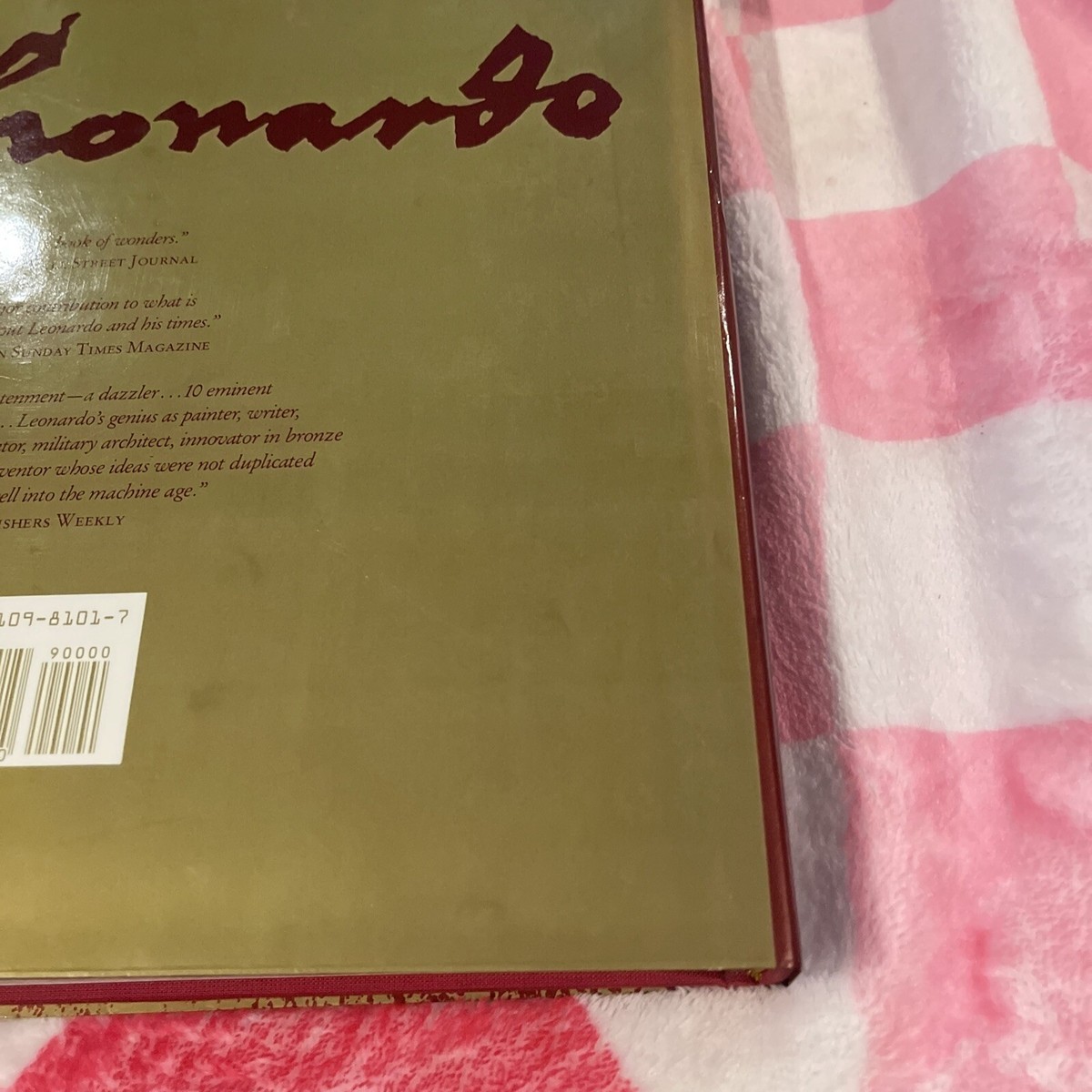 The Unknown Leonardo (Abradale S.) Hardback Book. 1990 Edition