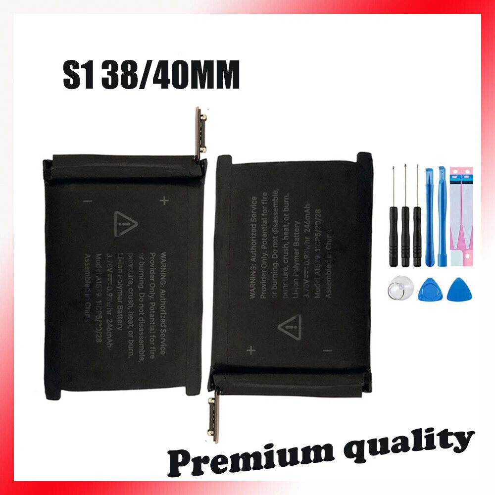 Premium Battery Replacement For Apple iWatch Series 1 38mm 42mm