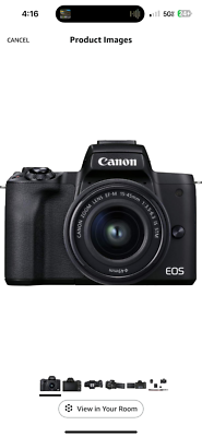 Canon Camera M50 Canon Full Frame Canon EOS M50 Mark II Mirrorless