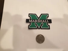 Marshall University Thundering Herd  Embroidered Iron On Patch  3"X2