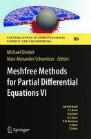 Michael Griebel (U. A.) | Meshfree Methods For Partial Differential Equations VI