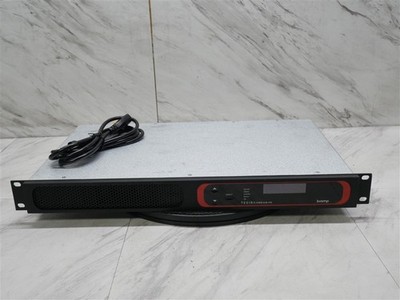 Biamp TesiraFORTE AVB VT4 4x4 AEC DSP VoIP Audio Processor Tested w/ Cord