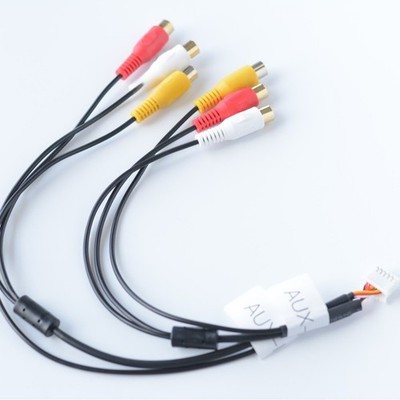 Auxiliary Audio Input Output Kabel für Alpine W900C IVA W520E Autoradio