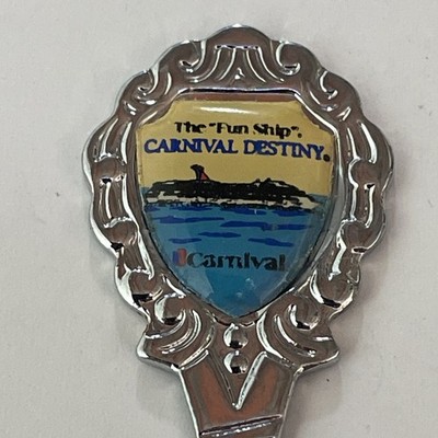 The Fun Ship Carnival Destiny Vintage Souvenir Spoon Collectible