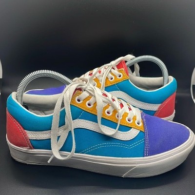 Vans Old Skool Off the Wall Color Block Womens 8.5 Mens 7