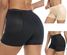 Padded Bum Pants Hip Enhancer Shaper Panty Butt Lifter Booty Boyshorts Underwear