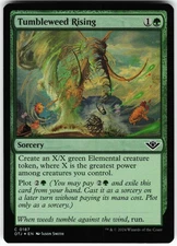 Tumbleweed Rising C Outlaws of Thunder Junction OTJ Foil 187 MTG LP