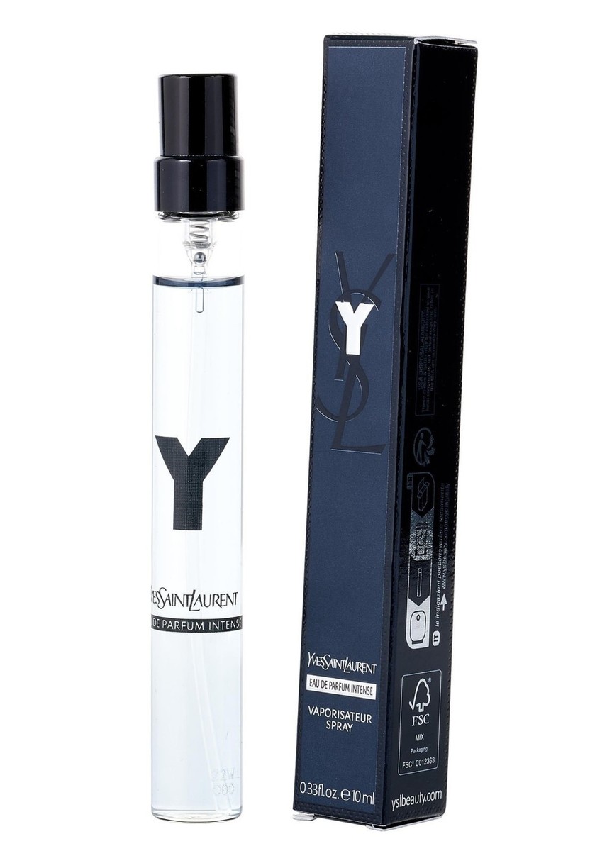 YSL Y INTENSE by Yves Saint Laurent for Men 0.33 oz 10 ml Eau de