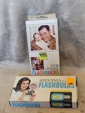 19X Sylvania Blue Dot Flashbulbs M3B           Vtg Retro Camera Flash