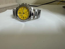 Men's SWISS LEGEND  Eograph Chronograph   Yellow dial watch SL-50033
