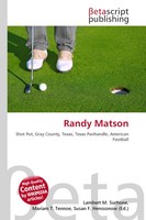 Lambert M. Surhone (U. A.) | Randy Matson | Taschenbuch | Englisch (2026)