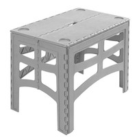 Keeeper Klappbarer Tisch Timo Klapptisch/Campingtisch – Grau