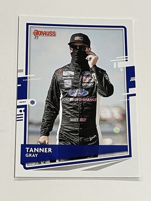 2021 Donruss Racing #110 - Tanner Gray - DGR-Crosley
