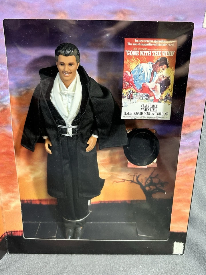 Muñeca Ken de Colección como Rhett Butler Colección Leyendas de Hollywood 12741 1995 Caja de Envío Foto 2 de 4