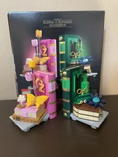 2025 LEGO WICKED GLINDA & ELPHABA BOOKENDS SET 75691 WITH BOX - NO MINIFIGURES