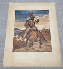Gericault Vintage Art Print "Mounted Officer Of The Carabineers" Romanticism