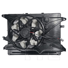 Tyc 625700 Dual Radcond Fan For Chevrolet Captiva Sport 2012-2015 Models