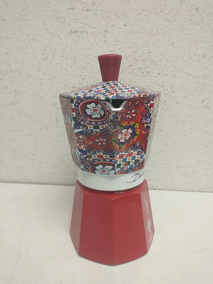 Bialetti Moka Express Dolce & Gabanna Cafetera 6 Tazas Caja Abierta Nunca Usada Foto 3 de 4