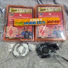 Driger MS Byakko White & Wybern DJ Black - HMS Beyblade G-Revolution 130 Wyvern