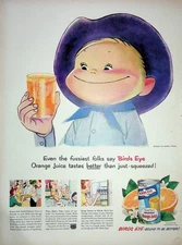 Original 1950 Vintage print Ad: Birds Eye-Bound to be Better#Collectives