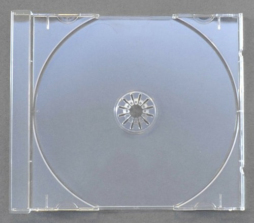 Jewel CD Case TRAY ONLY - CD DVD DIGITRAY - Black Clear CD Trays Digipak - 第 4/14 張圖片