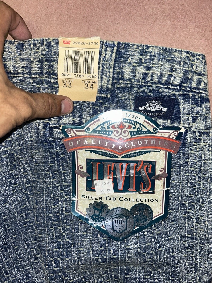 パンツ 90s Vintage Dead Stock Levi's Silver Tab 90s Levi silver tabs NWT deadstock jeans men's 31x36