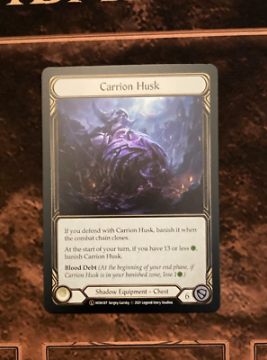 CARRION HUSK Legendary NM Flesh and Blood Monarch Unlimited