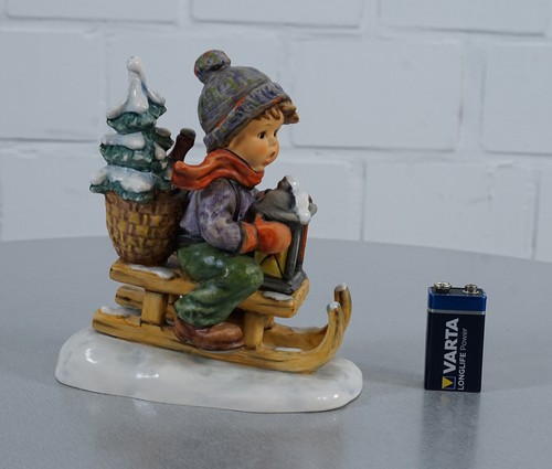 Hummel Porzellan Figur Hum 396/1 Fahrt in die Weihnacht - Gerhard Skrobek 15 cm - Bild 6 von 6