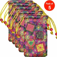 New AMZER Free Love Drawstring Soft Vertical Phone Pouch