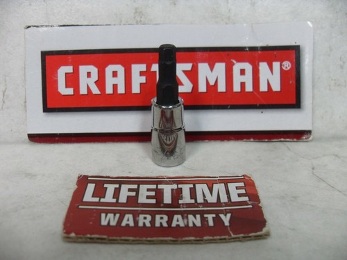 NEW CRAFTSMAN HEX SOCKET BIT SAE METRIC 1/4", 3/8", OR 1/2" CHOOSE SIZE OR SET - Picture 6 of 28