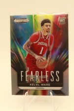 2024 Panini Prizm Draft Picks Basketball Fearless Kel’el Ware Holo Silver Rookie