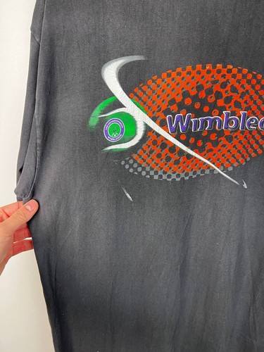 Wimbledon Tennis vintage t-shirts size L - Picture 4 of 8