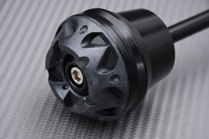 Protection de fourche haut de gamme noire pour Vulcan 650 Performance - 3