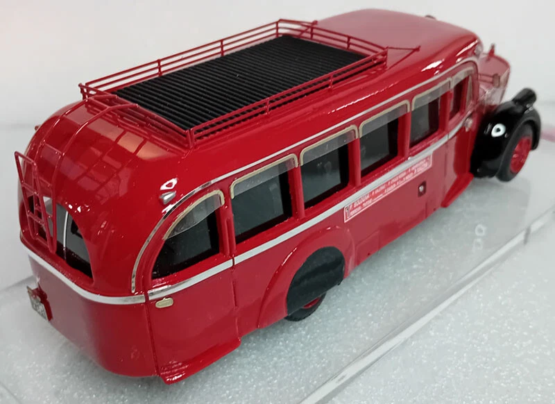 ALFA ROMEO 500 AUTOBUS LINEA CELERE n°1 ROMA anni 40 - Immagine 2 di 2