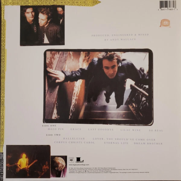 JEFF BUCKLEY -GRACE- VINYL LP (180g)-Brand New-Still Sealed - Image 2 of 2