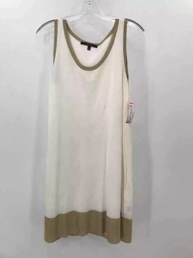 Robe sans manches Gucci blanche taille XS cocktail longueur genou