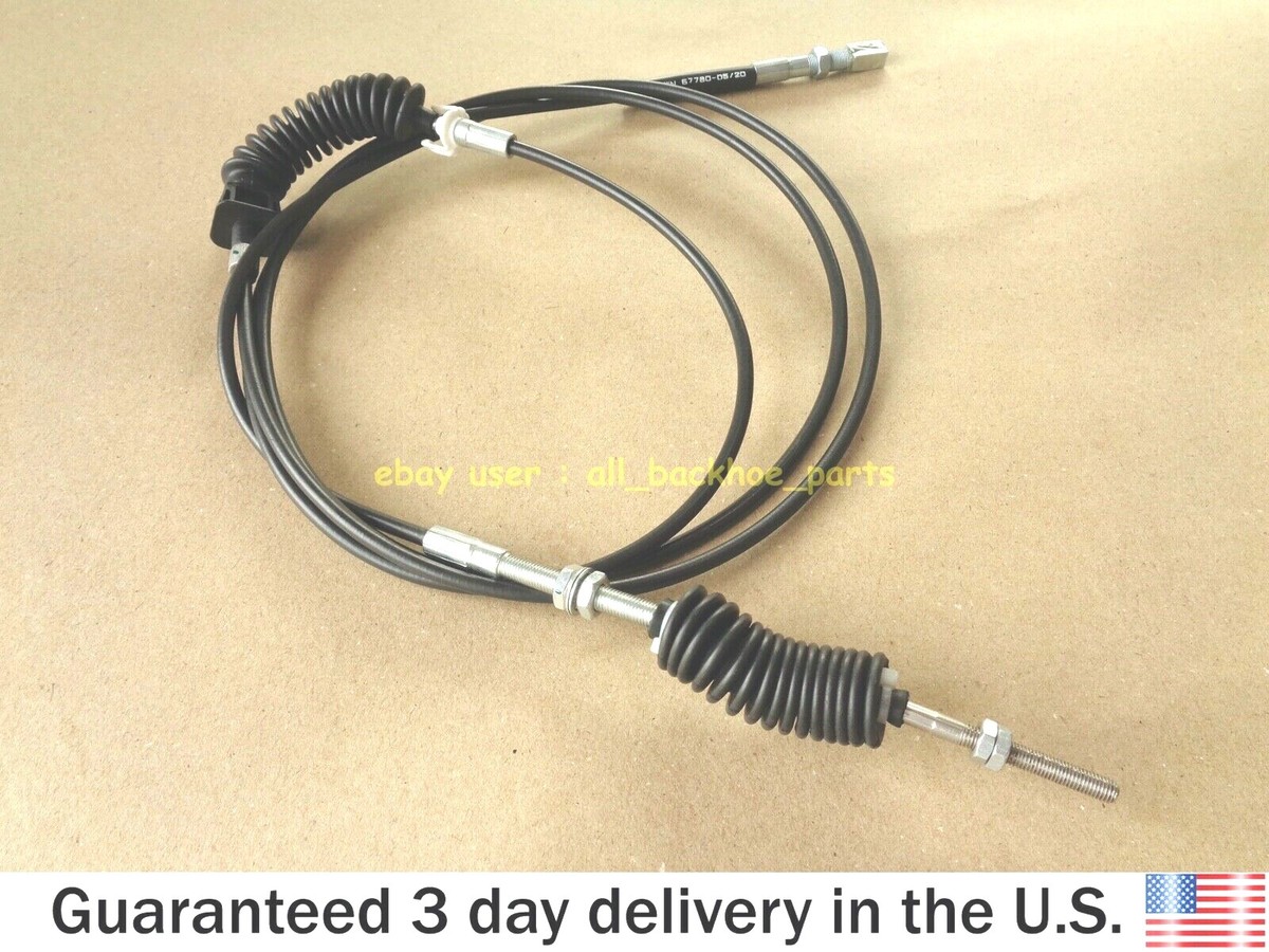 JCB BACKHOE - THROTTLE CONTROL CABLE ASSEMBLY (PART NO. 333/G6971