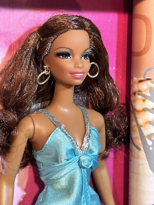 Barbie Destiny s Child Doll w rooted Lashes & Shani Face + Poster~ New  