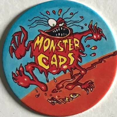 UK WORLD CAPS FEDERATION MAD MONSTER CAPS No 41 Rare Collectable from 1995 New