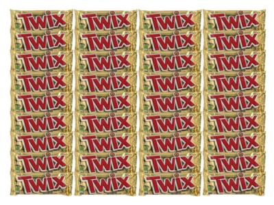 TJ18 Twix Chocolate Cookie Bars 36 Count of 1.79 Oz Bars