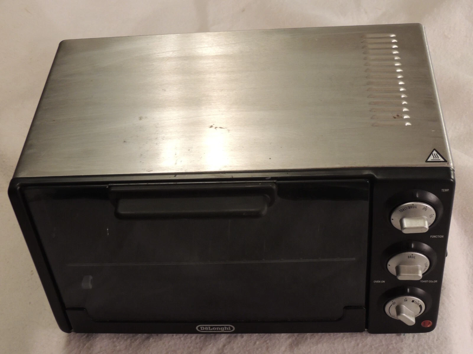 Delonghi EO-2060 6-Slice Stainless Toaster Oven Broiler Counter-Top