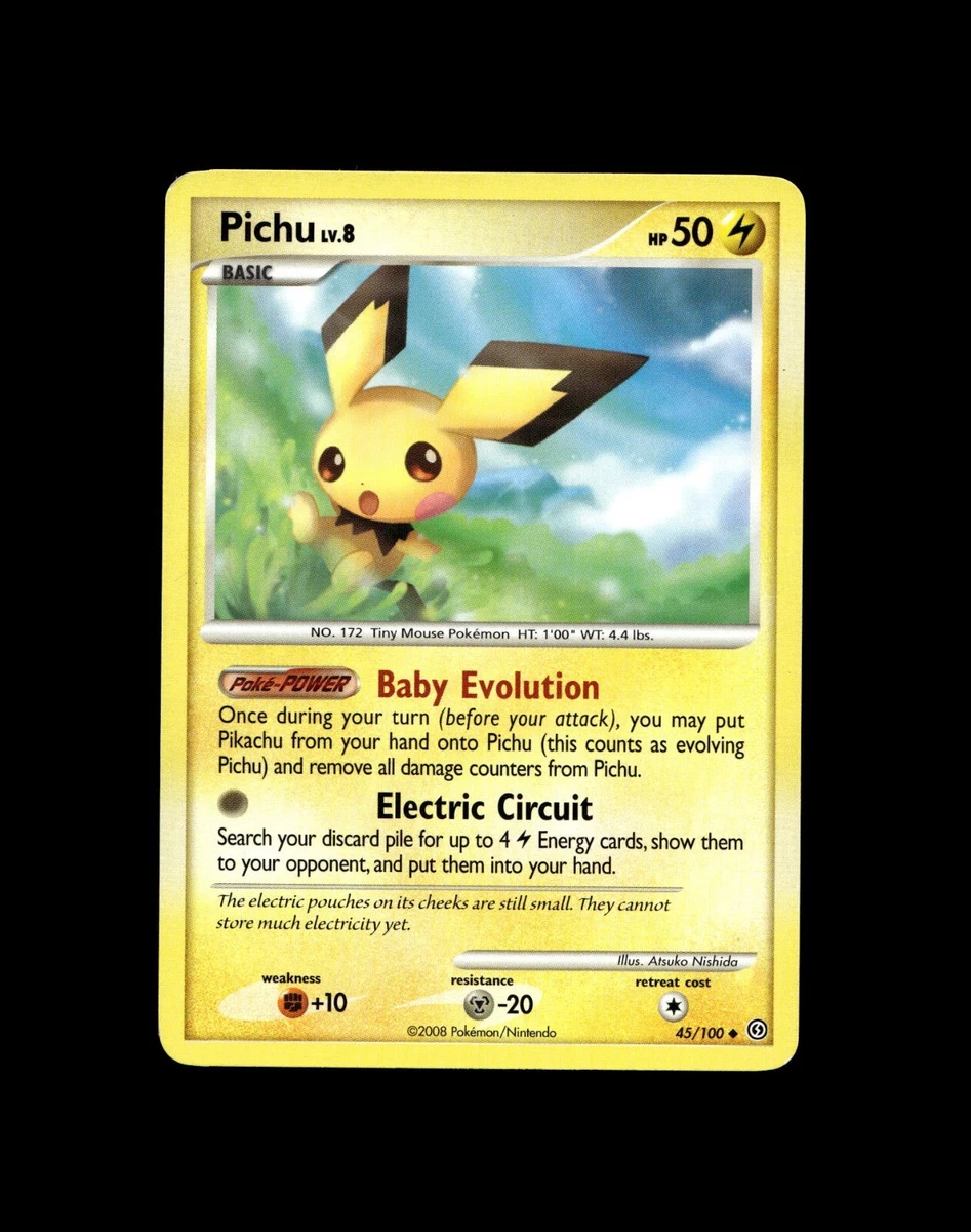 how much is a pichu pokemon card worth Pichu 59/106 - ex Emerald