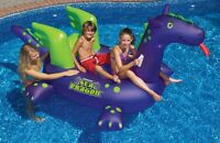 Swimline 90625 Swimming Pool Kids Giant Rideable Sea Dragon Inflatable Float Toy on sale Swimline 90625 Swimming Pool Kids Giant Rideable Sea Dragon Inflatable Float Toy on sale