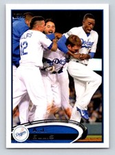 2012 Topps Update #US304 A.J. Ellis Los Angeles Dodgers Rookie