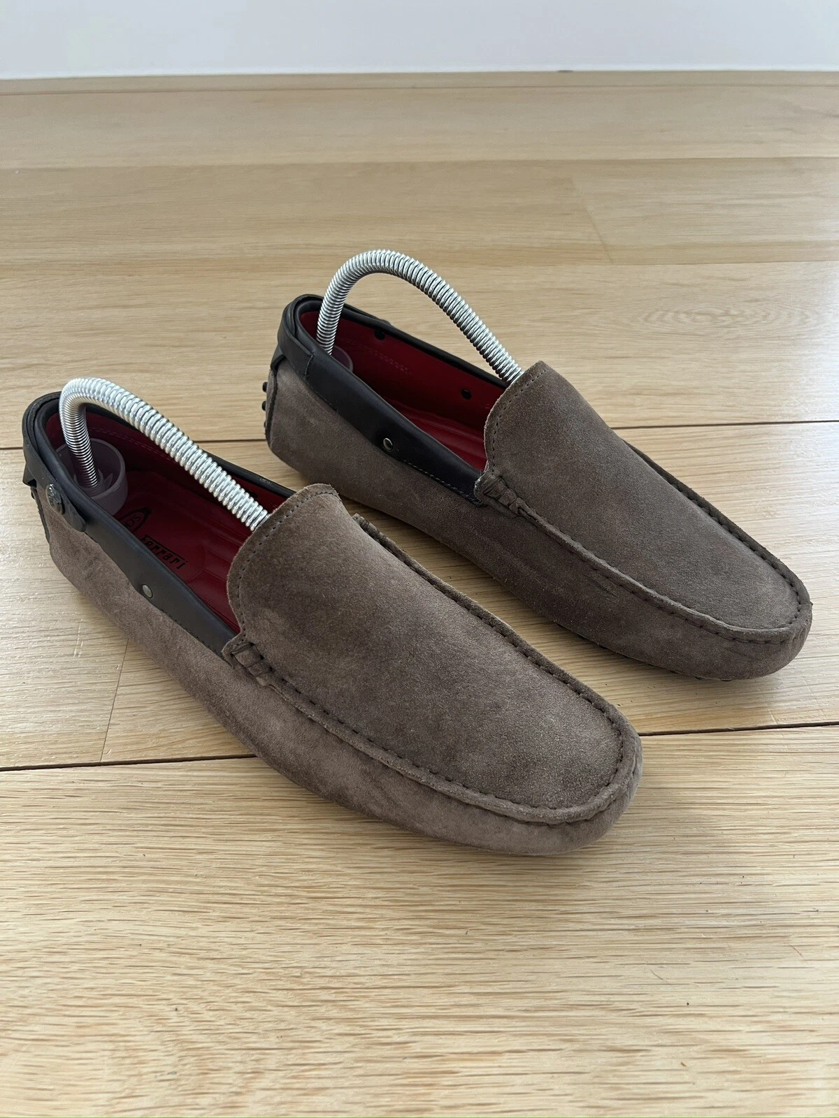 TOD’S TOD'S per FERRARI Scarpe da Guida Gommino Marrone Taglia 6 5