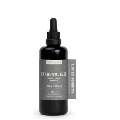 Karde Tinktur (100 ml/35% vol.) - Kasimir & Lieselotte (279,50€/l)