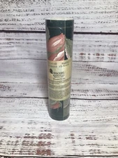 Wallquest Wallpaper Border Pre-pasted Floral Green Pink Vintage