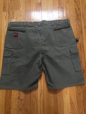 Wrangler RIGGS Workwear Khaki Ripstop Cargo 3W360BR 48 NWOT