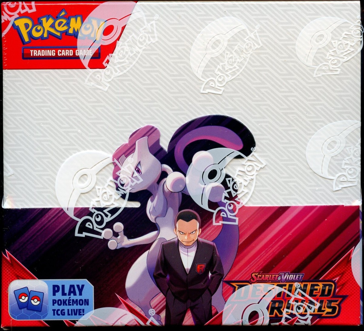 6x SV Destined Rivals SEALED Booster Boxes (CASE of AUTHENTIC Pokemon  Cards) | eBay